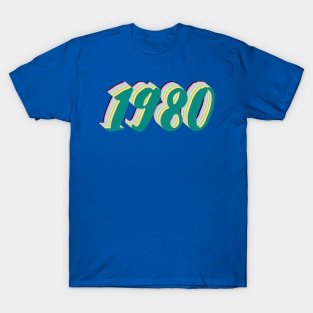 1980 Birthday Gift T-Shirt T-Shirt